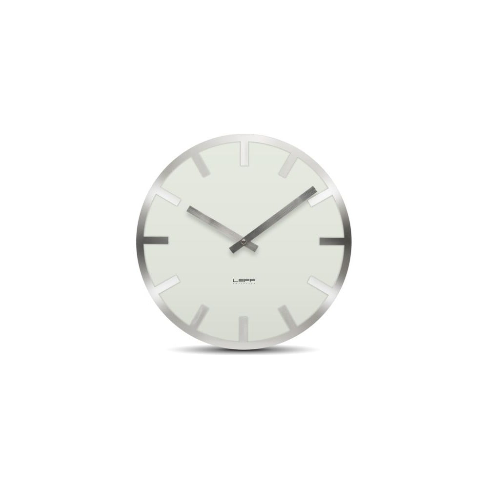 Nástěnné hodiny White Metlev, 35 cm