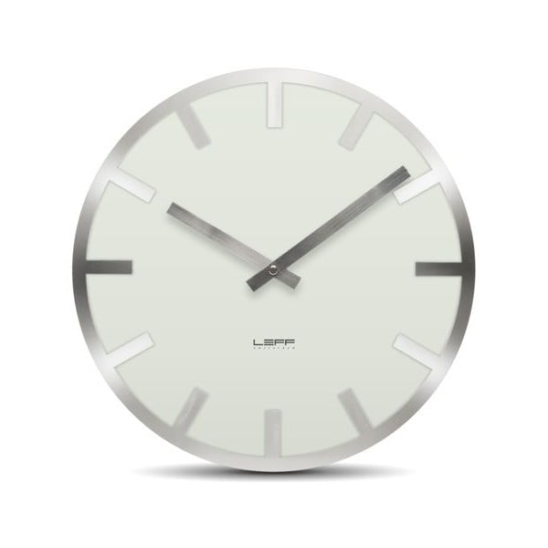 Nástěnné hodiny White Metlev, 35 cm