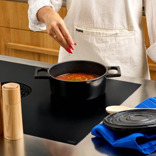 Litinový kastrol s pokličkou na indukci 2 l Mattia 3.0 – FABINI-image-4