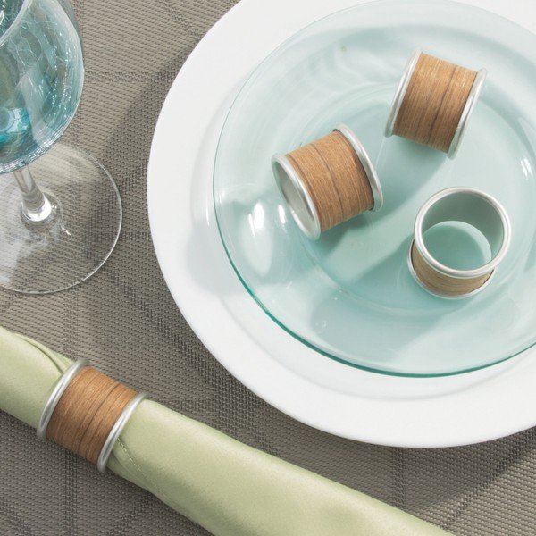 Sada 4 kroužků na ubrousky InterDesign -image-1