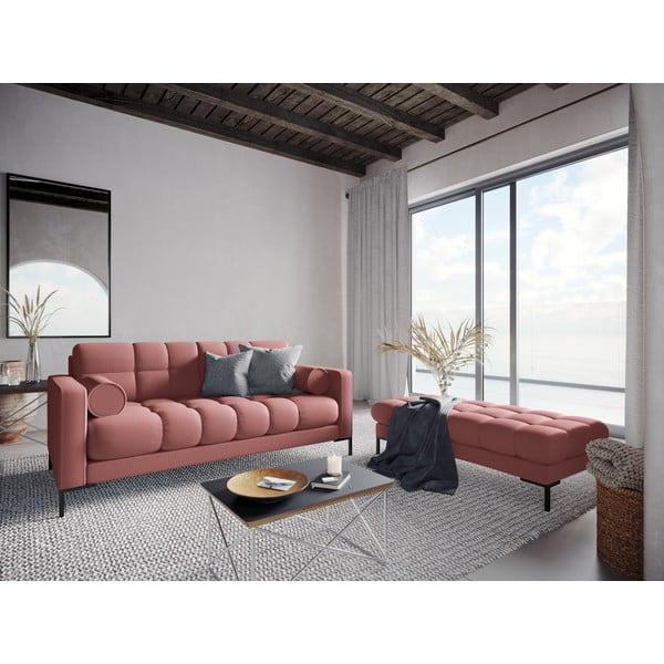 Růžová podnožka Cosmopolitan Design Bali, 133 cm-image-1