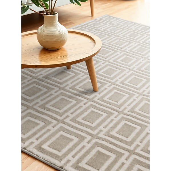 Krémový koberec 120x170 cm Perles Howlite – Elle Decoration-image-3