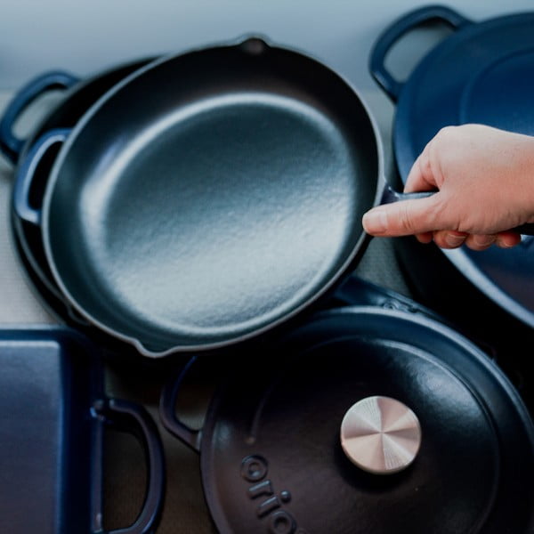 Litinová pánev ø 26 cm LITINA SMALT – Orion-image-4