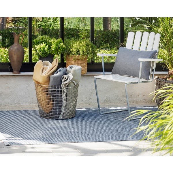 Šedý vnitřní a venkovní běhoun 70x300 cm Mono Granit – Pappelina-image-1