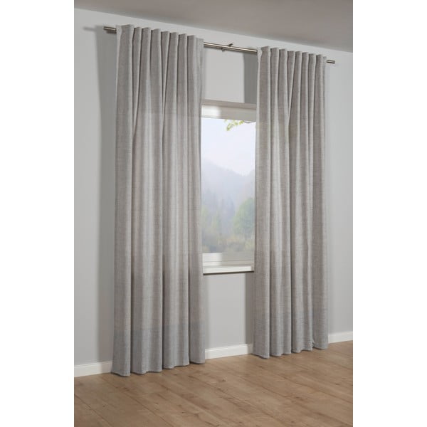 Šedý závěs 140x245 cm – Sehlbach-image-1