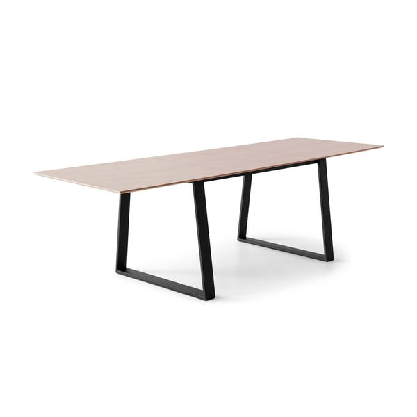 Rozkládací jídelní stůl s deskou v dubovém dekoru v přírodní barvě 90x165 cm Meza – Hammel Furniture-image-1