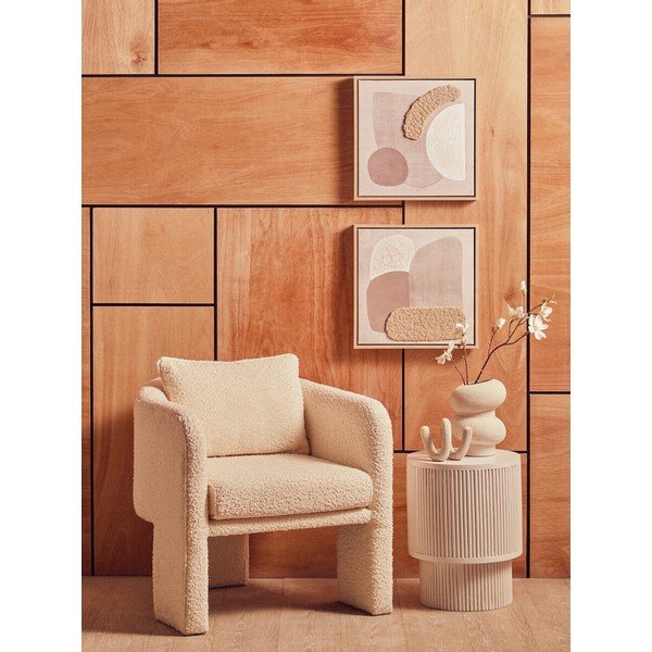 3D obrazy v sadě 2 ks s rámem/na plátně 40x40 cm Astratto – Premier Housewares-image-2