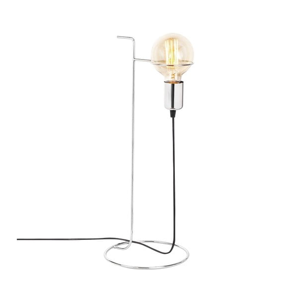 Kovová stolní lampa v chromové barvě Opviq lights Ersi