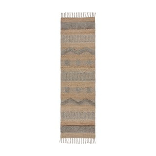 Běhoun ve světle šedé a přírodní barvě 60x230 cm Medina – Flair Rugs