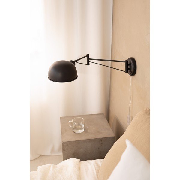 Černé nástěnné svítidlo Portland – Markslöjd-image-1