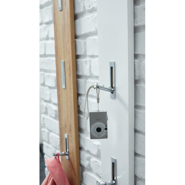 Bílý nástěnný věšák Adana – Germania-image-1