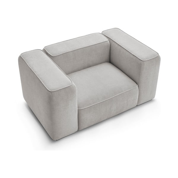 Světle šedé křeslo Zephyr – Bobochic Paris-image-4