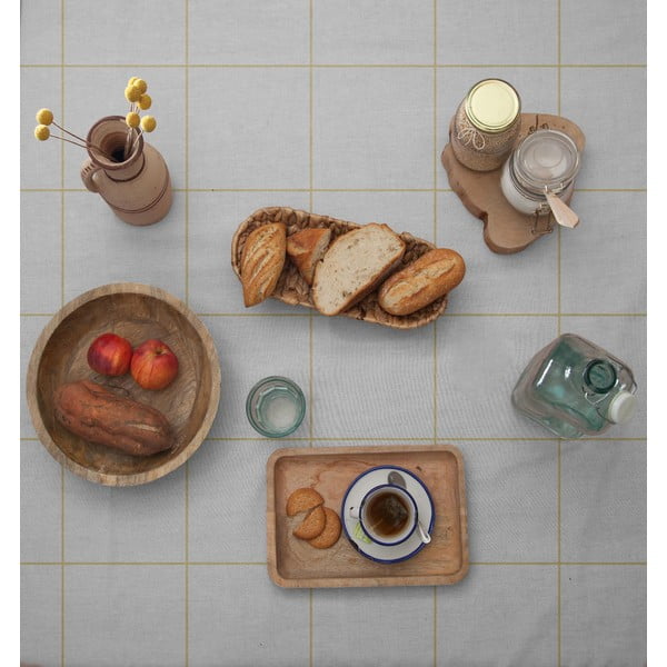 Ubrus Really Nice Things Beige Lines, 140 x 140 cm-image-2