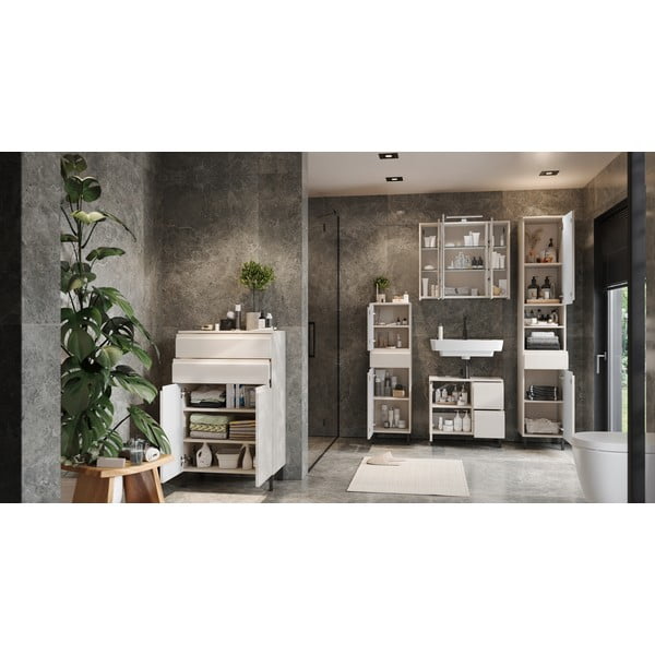 Krémová koupelnová sestava Salinas – Germania-image-1