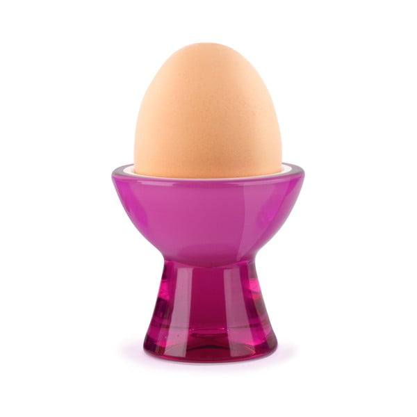 Růžový kalíšek na vejce Vialli Design