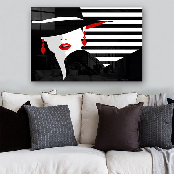 Skleněný obraz 70x50 cm – Wallity-image-1