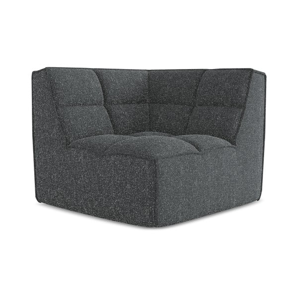 Tmavě šedý modul pohovky Kalai – Makamii-image-1