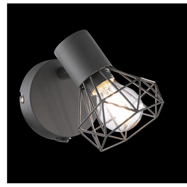 Černé bodové svítidlo 8x14 cm Ran – Fischer & Honsel-image-2