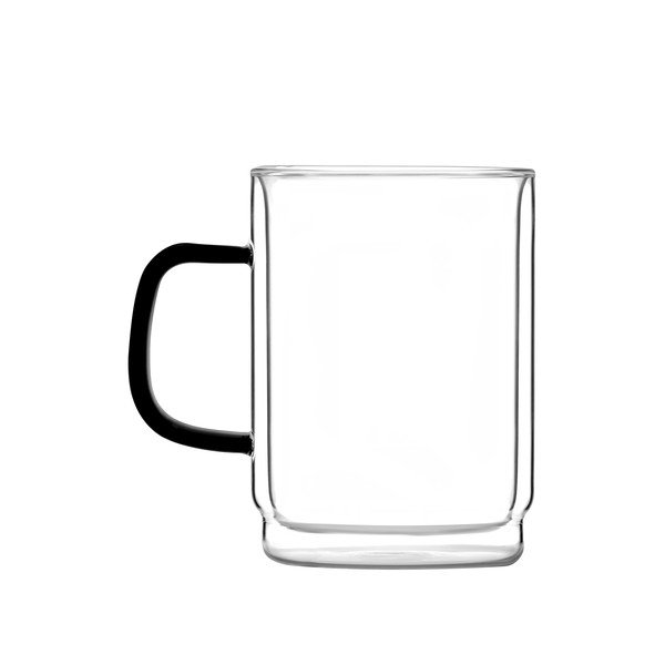 Skleněné hrnky v sadě 2 ks 350 ml Carbon – Vialli Design-image-2