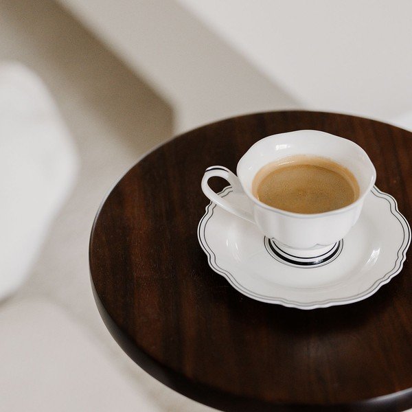 Bílé šálky v sadě 2 ks z kostního porcelánu 190 ml Odette – S|P Collection-image-2