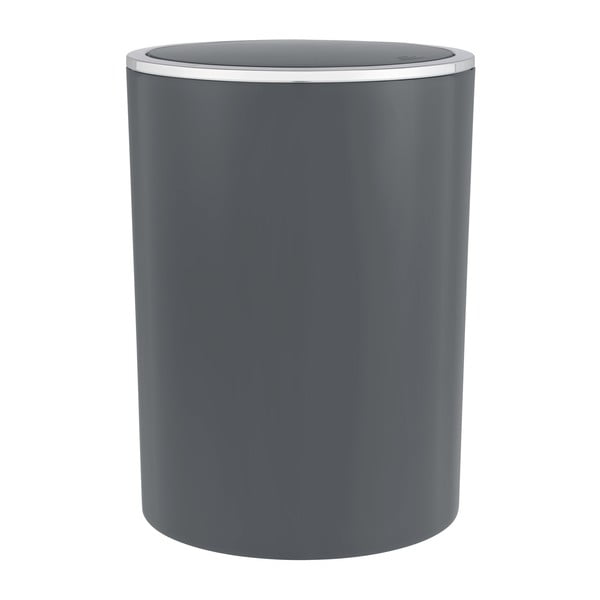 Šedý odpadkový koš Wenko Inca, 5 l