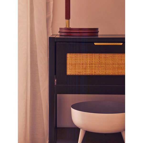 Černý noční stolek Sherman – Premier Housewares-image-2
