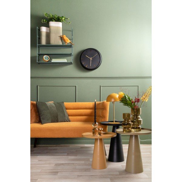 Černý kovový odkládací stolek Leitmotiv Force, výška 48,5 cm-image-4