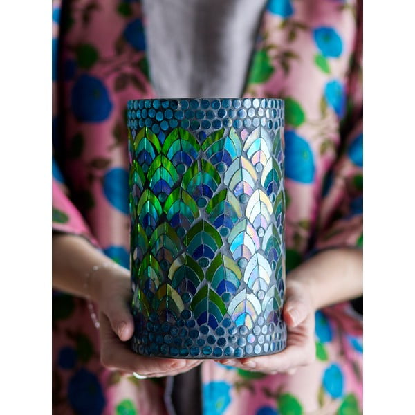 Skleněný svícen na čajovou svíčku Kali – Bloomingville-image-3