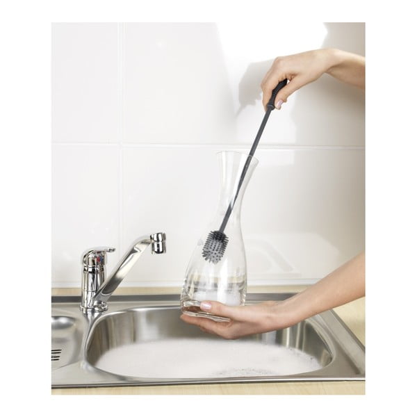 Silikonový mycí kartáč Wenko Brush, délka 38 cm-image-2
