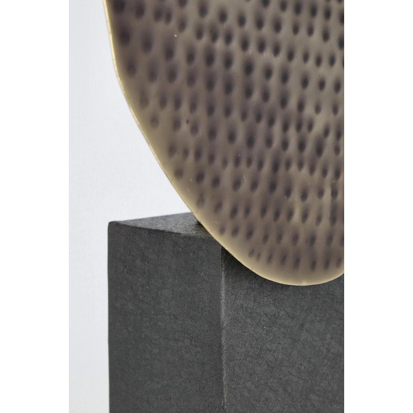 Antracitová kovová stolní lampa s kovovým stínidlem (výška 57 cm) Neev – Bizzotto-image-1