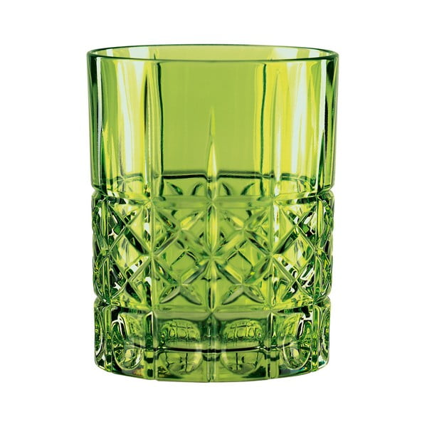 Zelená sklenice na whisky z křišťálového skla Nachtmann Highland Reseda, 345 ml