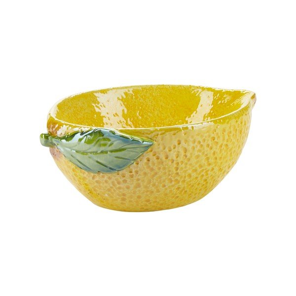 Žlutá kameninová miska Bahne & CO Lemon