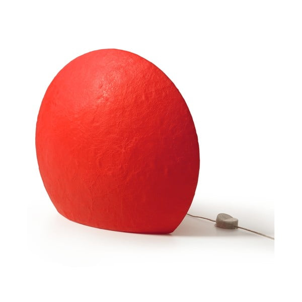 Lampa Eggo 55 cm, červená