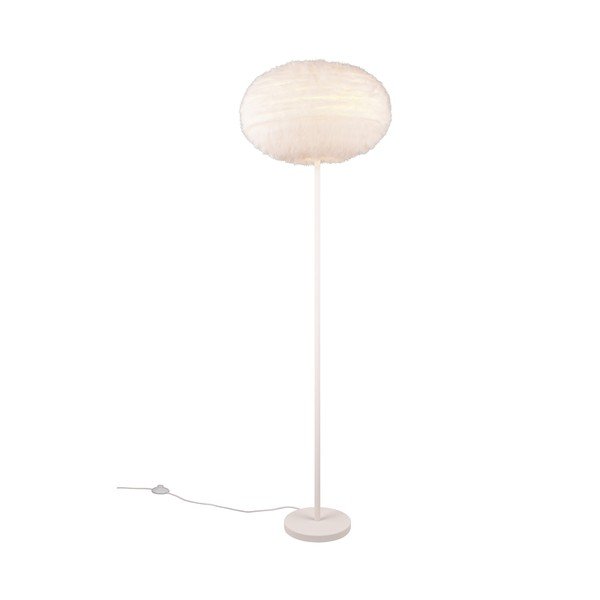 Krémová stojací lampa (výška 154 cm) Furry – Reality-image-3