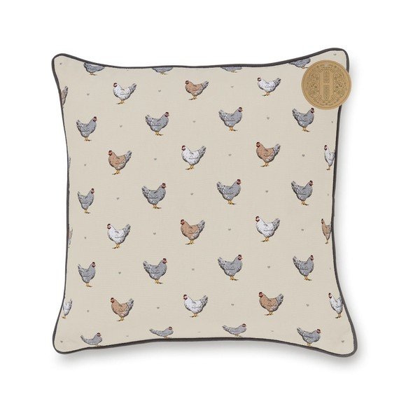 Krémový polštář Cooksmart ® Farmers Kitchen, 45 x 45 cm-image-2