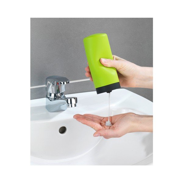Zelený dávkovač na mycí prostředek Wenko Squeeze, 250 ml-image-4