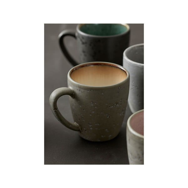 Šedý/béžový keramický hrnek 190 ml Gastro Grey/Cream – Bitz-image-2