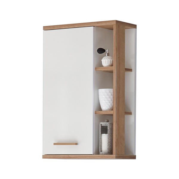 Bílá závěsná koupelnová skříňka 51x75 cm Set 923 - Pelipal-image-2