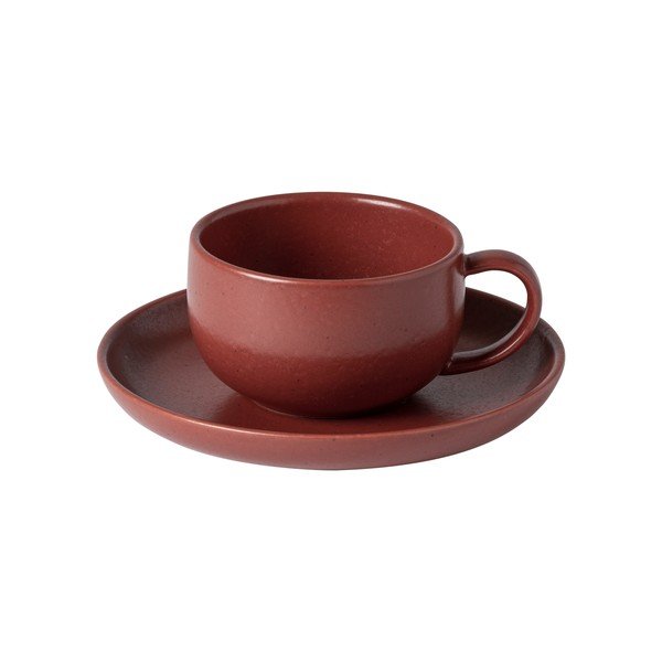 Červený kameninový šálek 210 ml Pacifica – Casafina