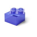 Fialový plastový dětský úložný box 25x25x18 cm – LEGO®