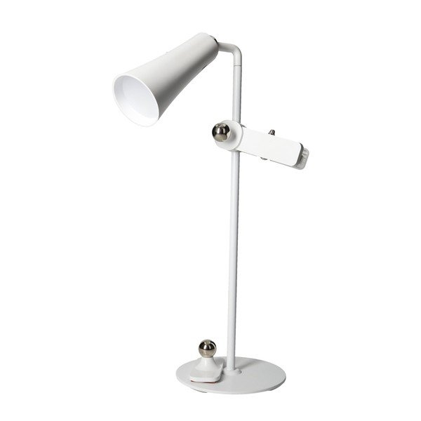 Bílá LED stolní lampa (výška 47,5 cm) 4in1 – Brandani