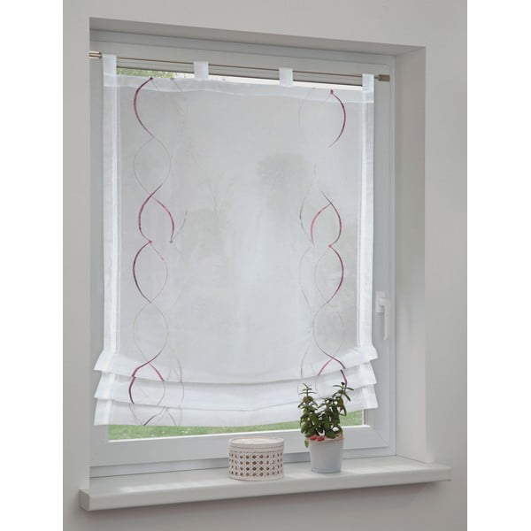 Bílá římská roleta 80x120 cm – Sehlbach-image-1