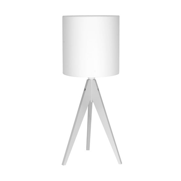 Stolní lampa Artist White/White, 40x25 cm