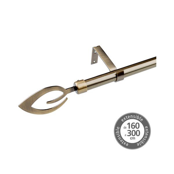 Kovová roztažitelná garnýž 160 - 300 cm – Casa Selección-image-1