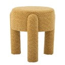 Okrově žlutá čalouněná stolička Bruno – Bloomingville