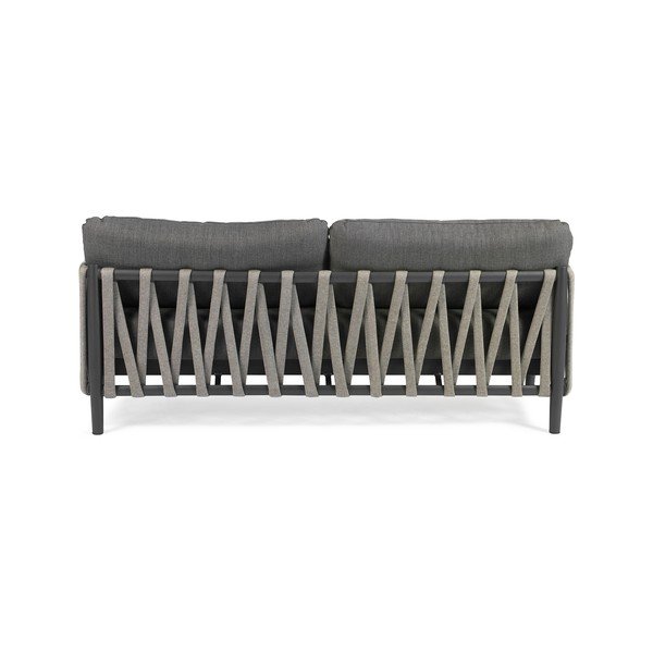 Tmavě šedá zahradní pohovka Switch Rope – Diphano-image-4