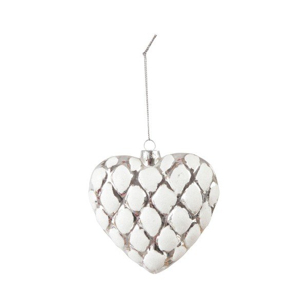 Sada 6 závěsných dekorací Côté Table Heart-image-1