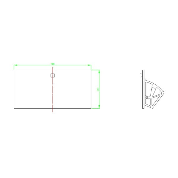 Tmavě šedý botník se třemi zásuvkami Woodman Bode-image-4
