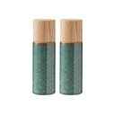 Zelená keramická sada mlýnků na pepř a sůl 2 ks Gastro Green – Bitz