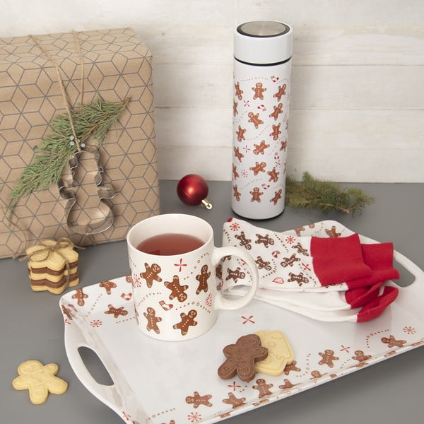 Bílá termoska 400 ml – Orion-image-1